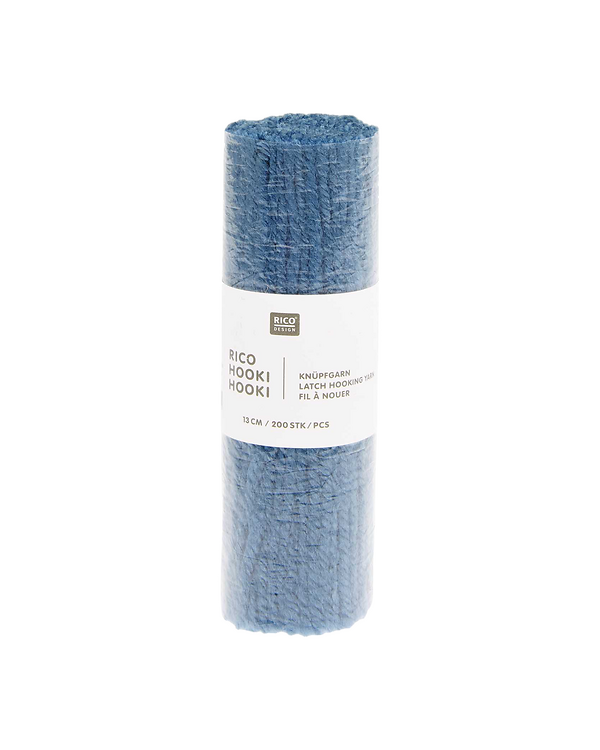 Rico Hooki Hooki Fil à nouer 13 cm - 200 pces (326/bleu océan)