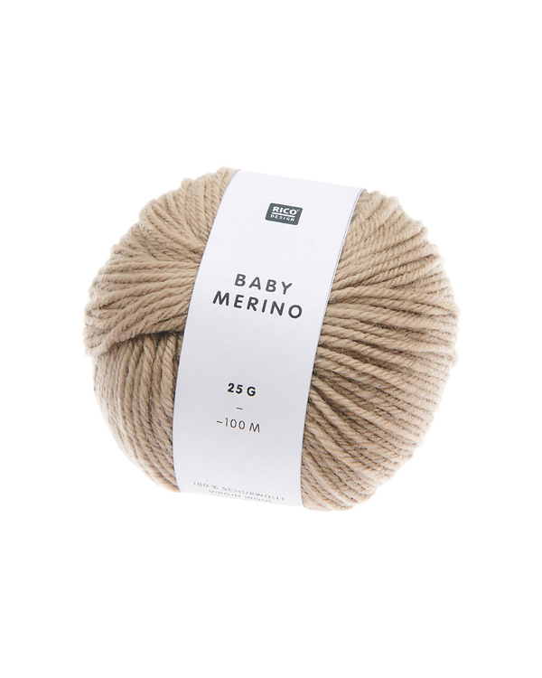 Laine bébé - Rico Baby Merino (beige)