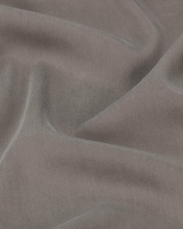 Satin lyocell/viscose stretch - stonewashed "Lithos" (taupe)
