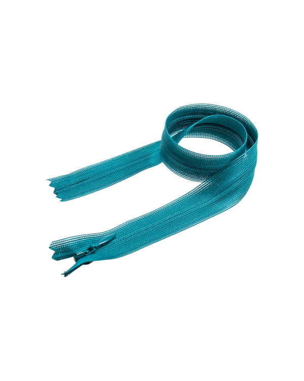 Fermeture Éclair non séparable - invisible (020 bleu turquoise) de YKK
