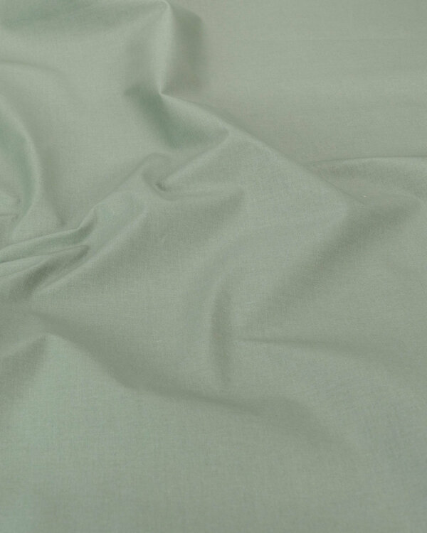Toile cirée - coton enduit "Nuvola" (eucalyptus)