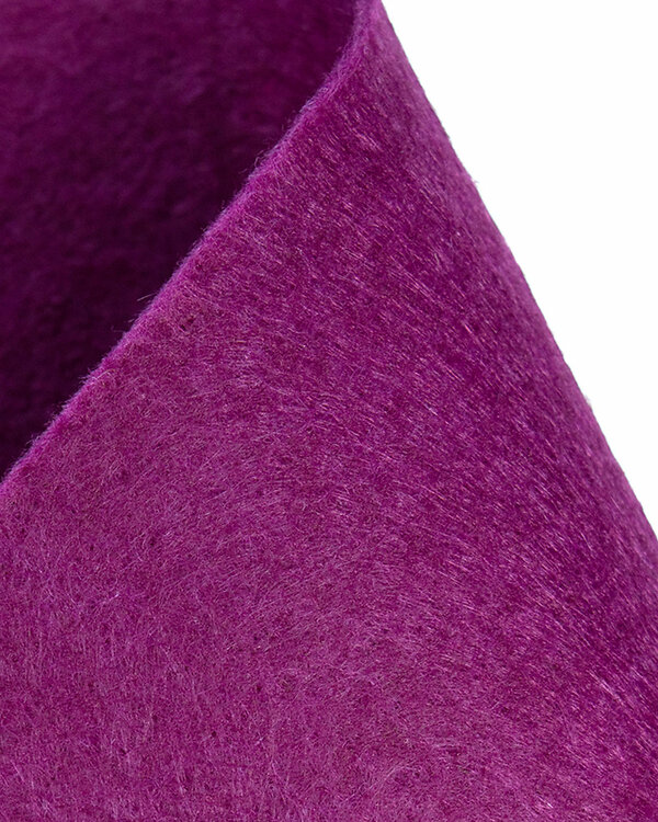 Feutre de bricolage 2 mm - morceau de 30.5 x 30.5 cm (fuchsia)