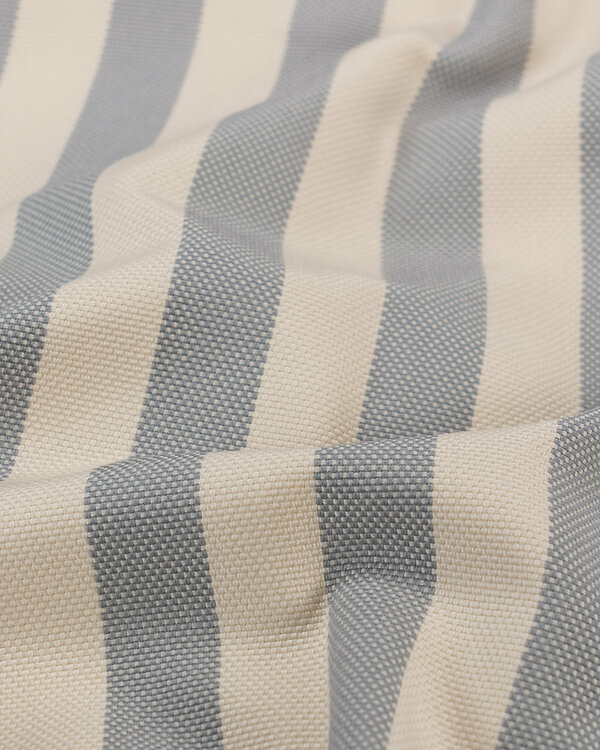 Tissu d'ameublement outdoor "Lido Lounge/Rayures" (crème/gris)